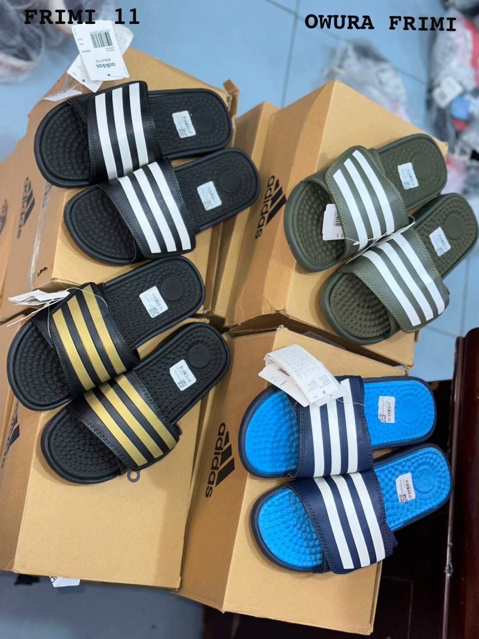 Adidas comfort slides