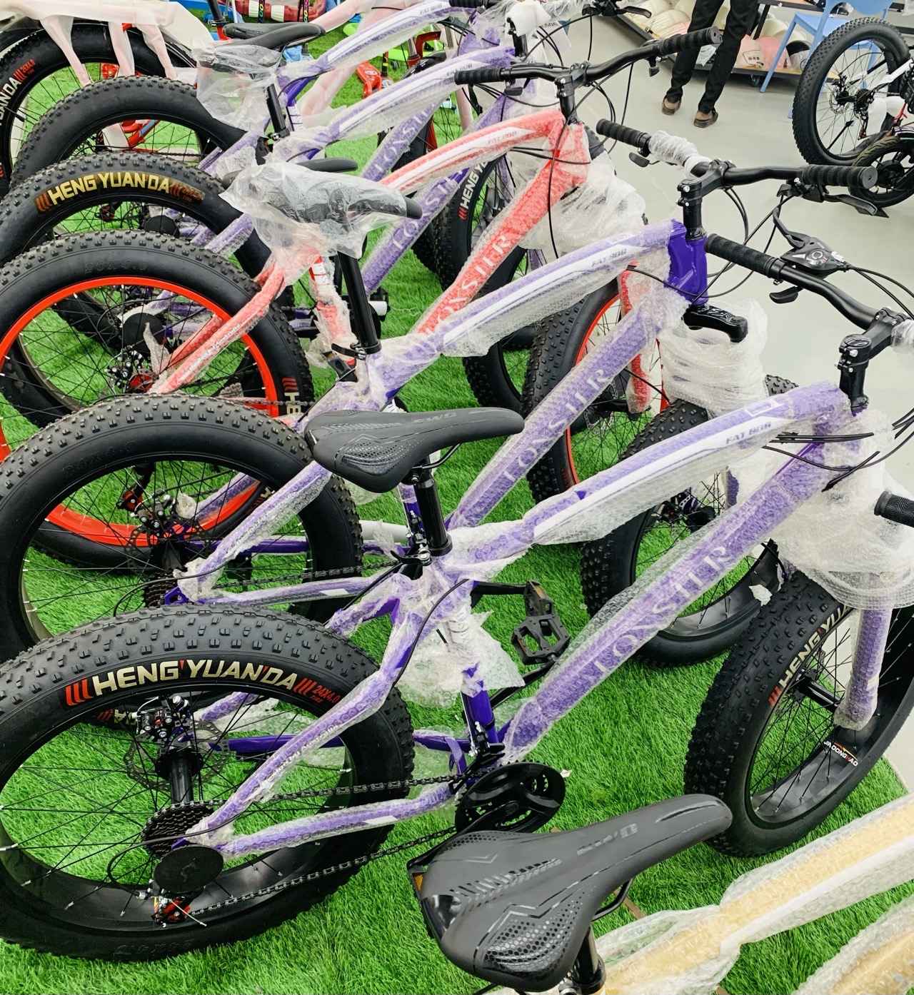 Paddle bikes